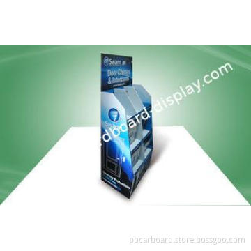Three Shelf Cardboard POP Display Cardboard Floor Standing